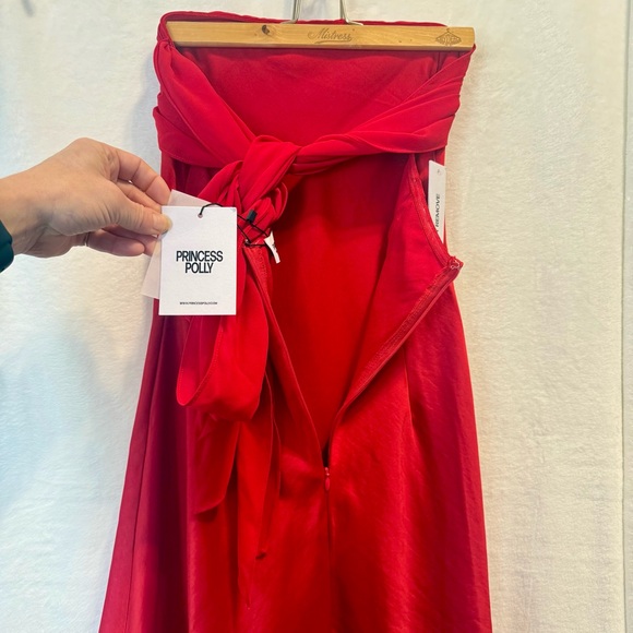 Princess Polly Adoration Mini Red Dress - Picture 6 of 10